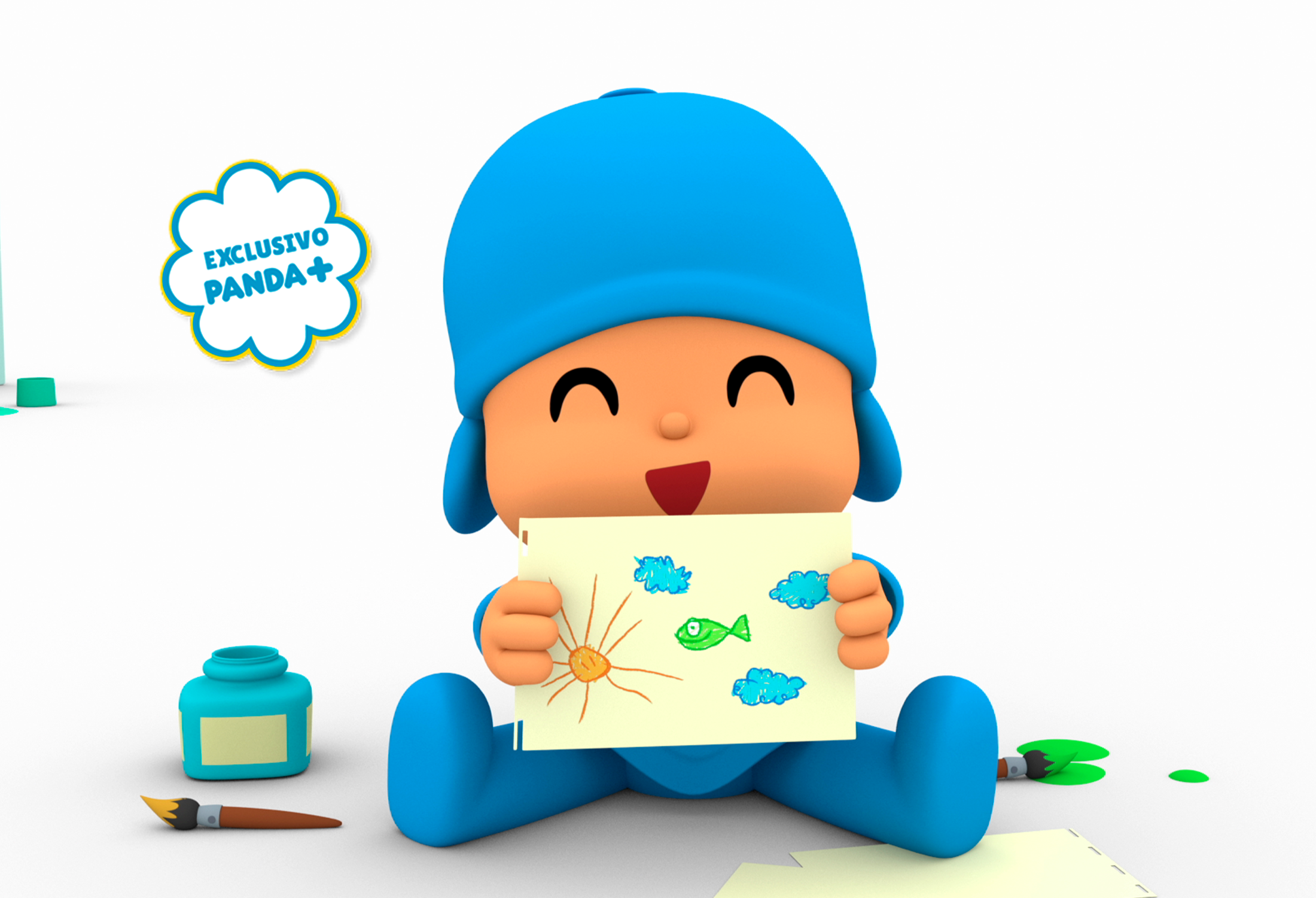 Colorir com o Pocoyo