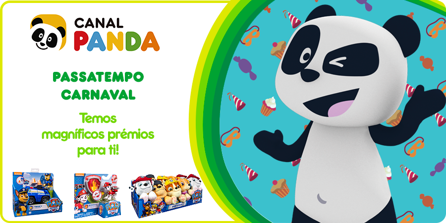 Canal Panda e a diversão do Carnaval