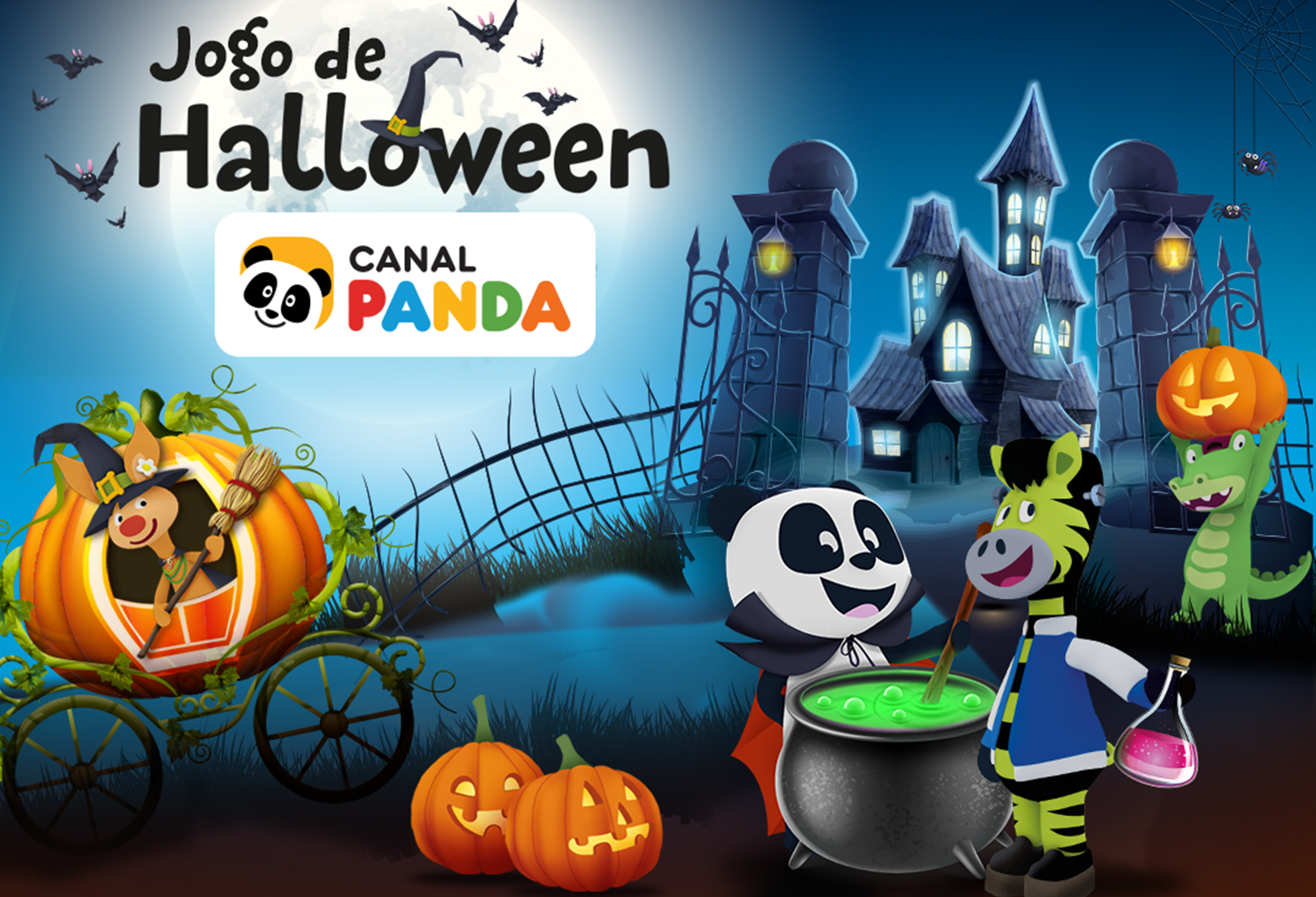 Programação especial Halloween Canal panda - Portal das Crianças