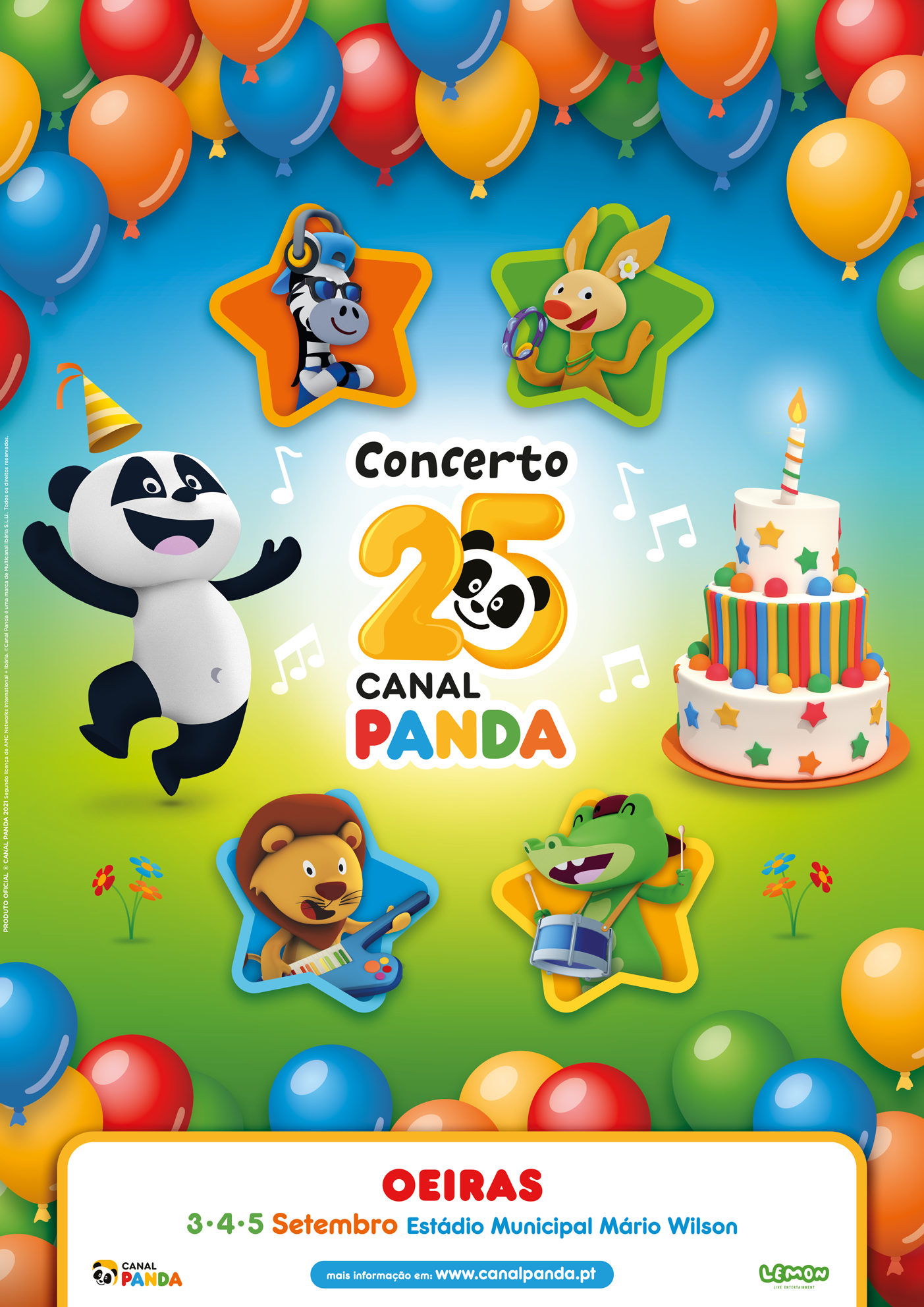 Concerto 25 Anos Canal Panda Portugal