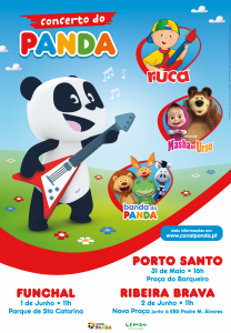 CONCERTO BANDA DO PANDA NA MADEIRA 2024
