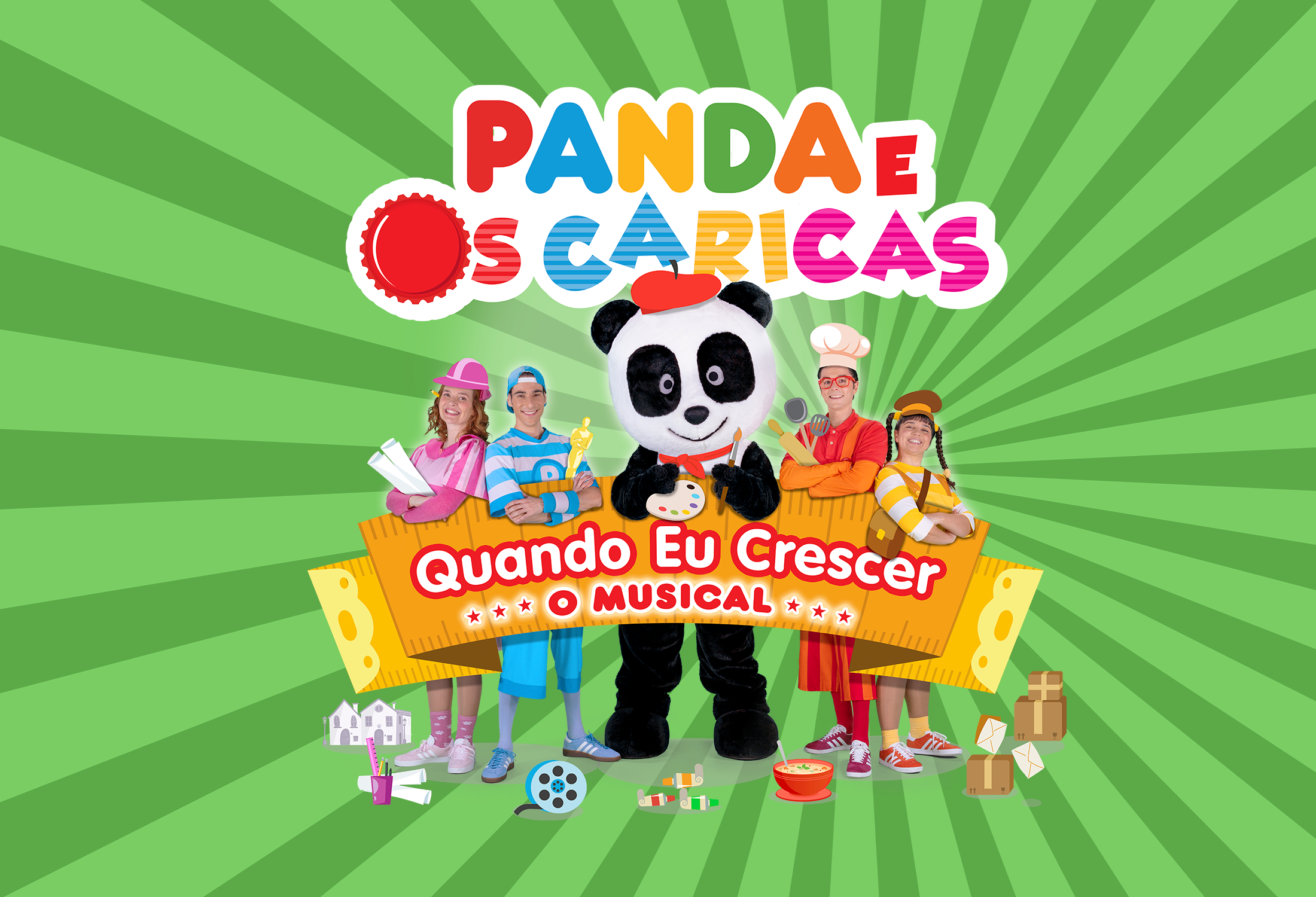 O Musical do Panda e os Caricas está de volta!