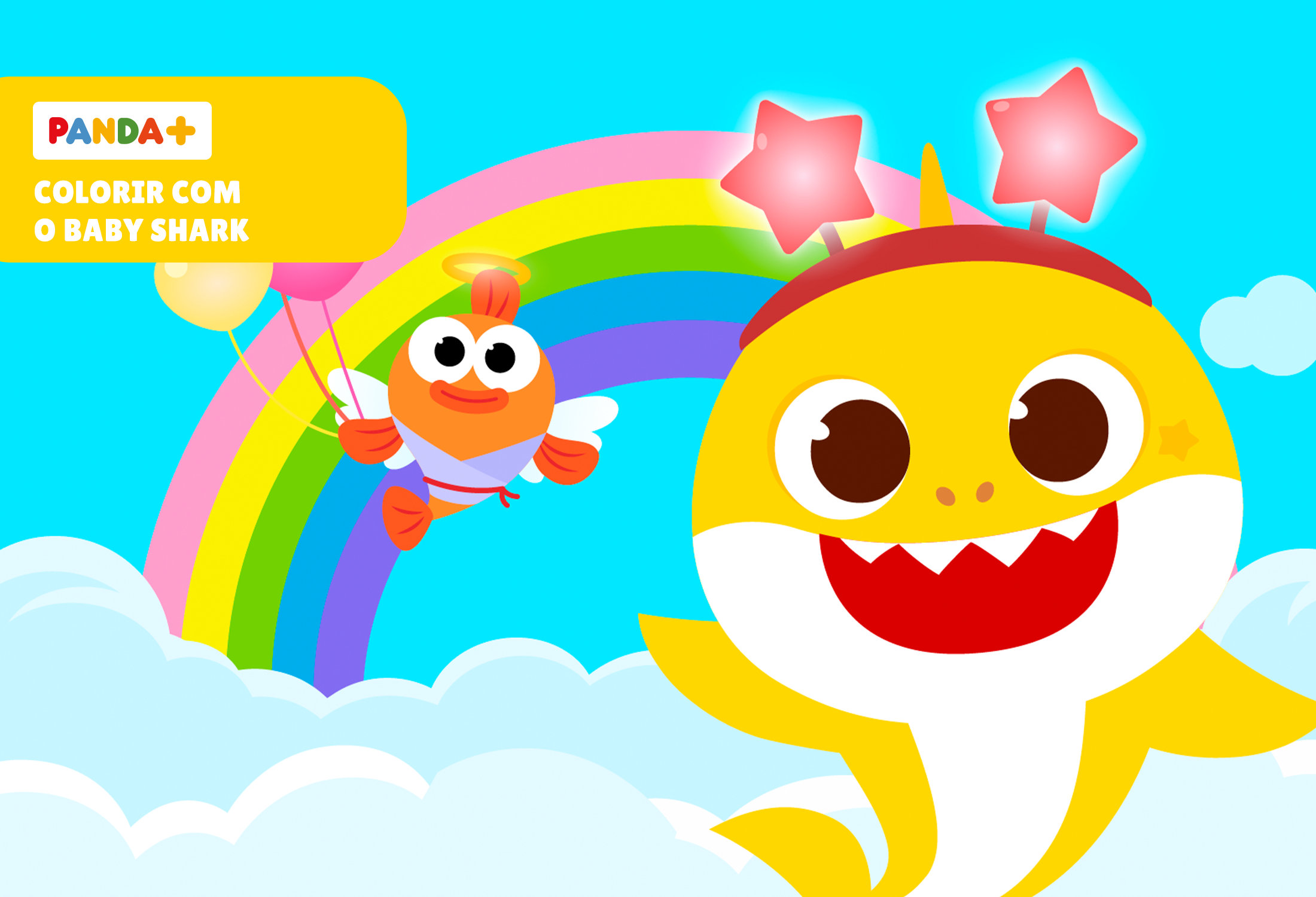 Colorir com o Baby Shark 